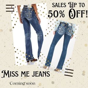 Miss Me Women’s Jeans COMING SOON!